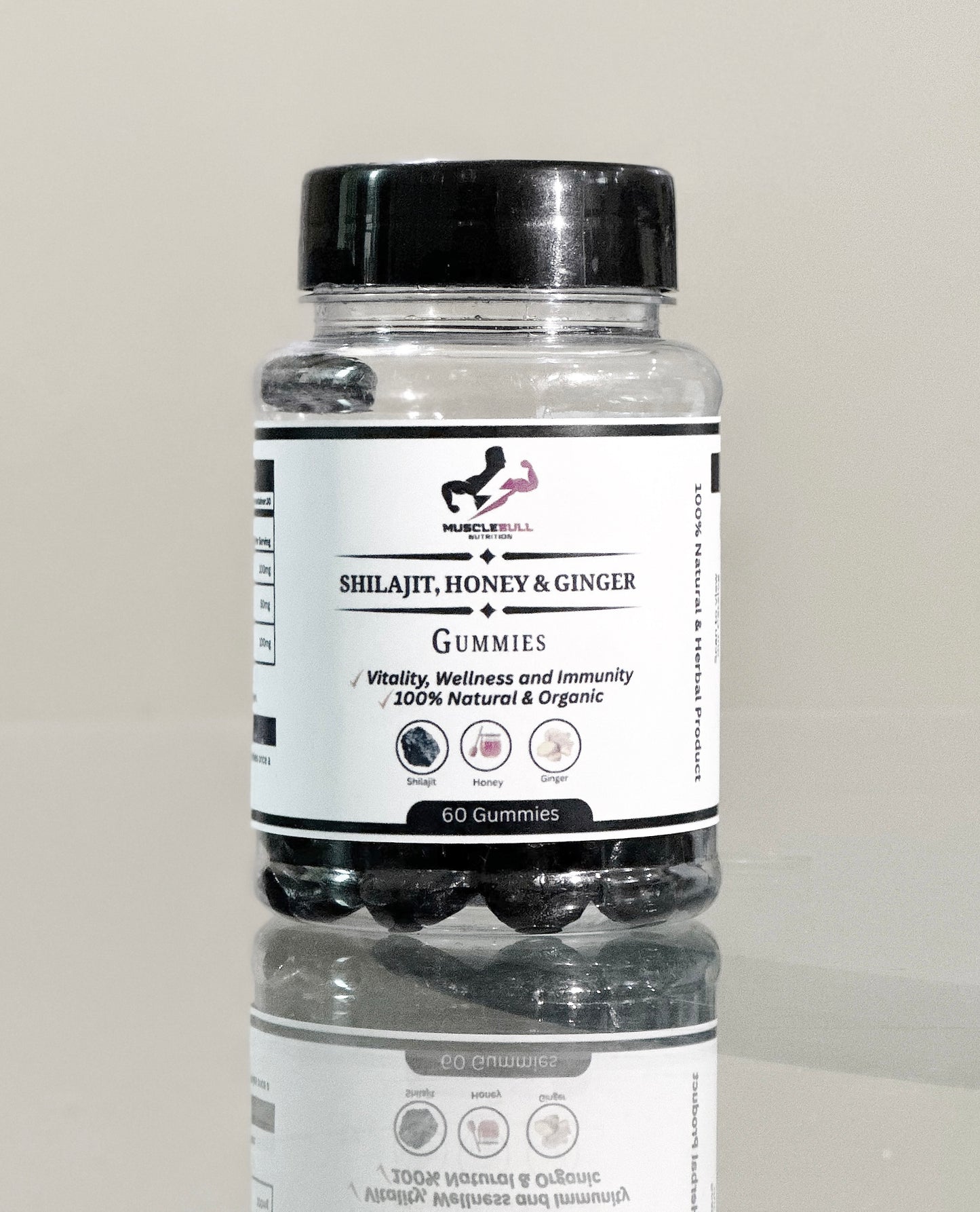 SHILAJIT | HONEY & GINGER | 60 GUMMIES