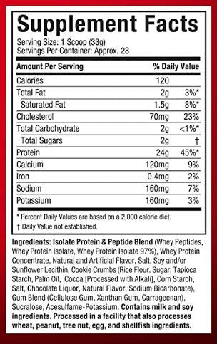 NITRO-TECH 100% WHEY GOLD | 2LB | MUSCLETECH