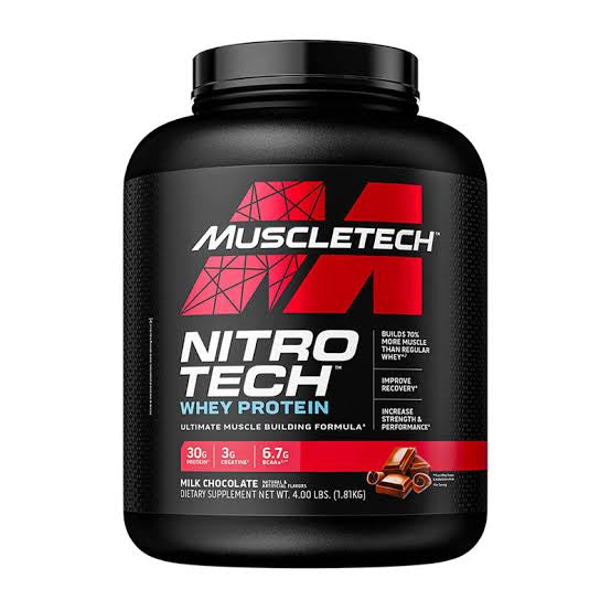 NITRO-TECH WHEY PROTEIN | 4LB| MUSCLETECH