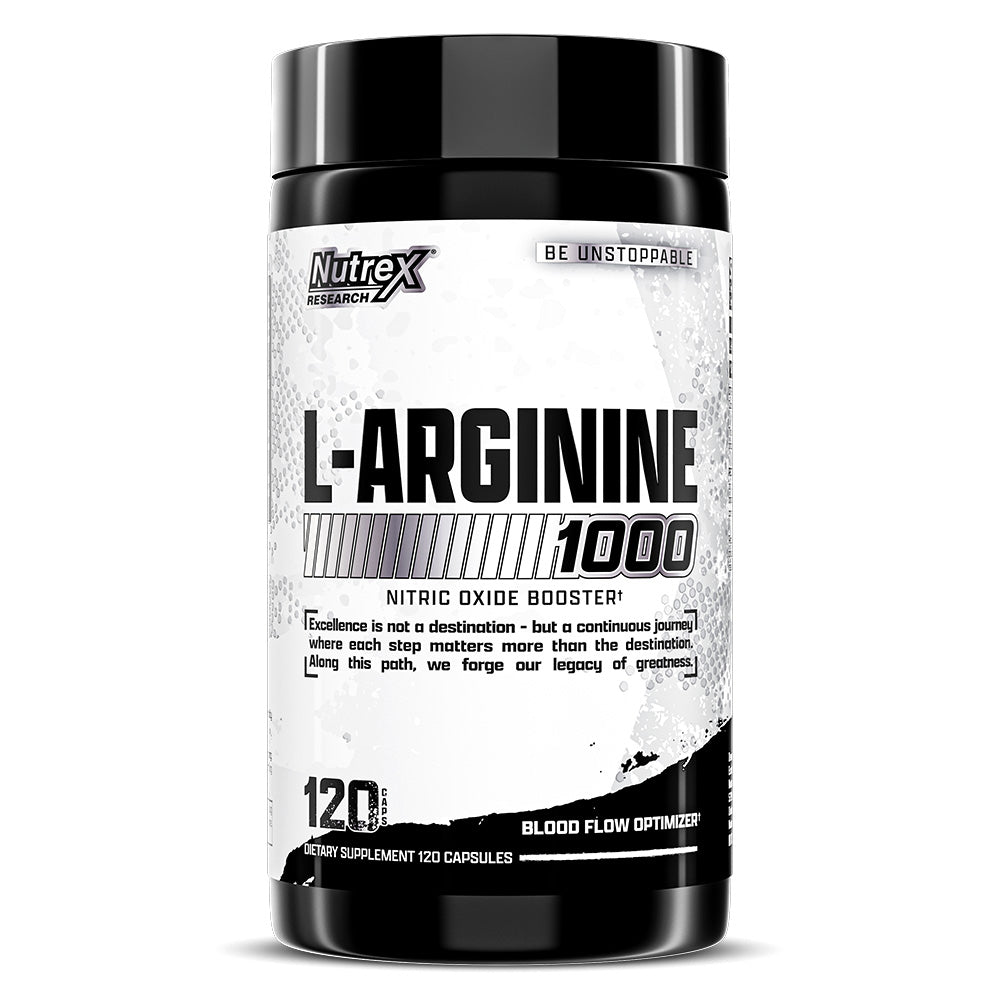 L-ARGININE | 1000mg | NITRIC OXIDE BOOSTER | By Nutrex Research