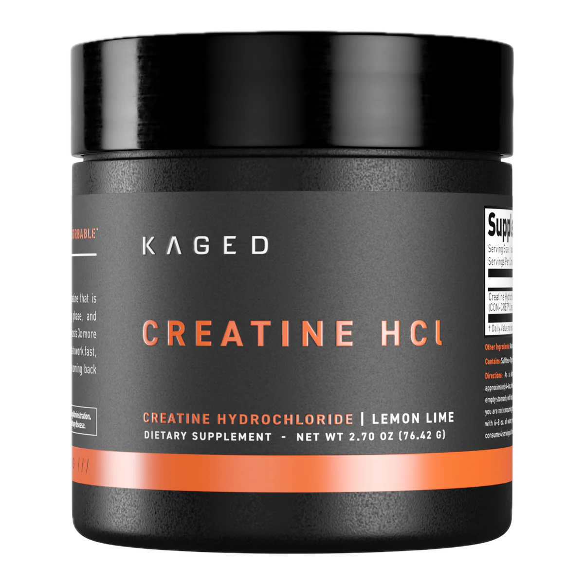 CREATINE HCL | 75 Servings | Kaged Muscle