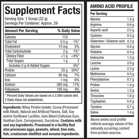 ISO WHEY 100% Isolate Protein | 2LB | MuscleTech
