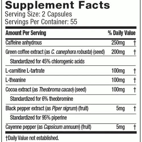 HYDROXYCUT Hardcore Elite | 110 capsules | MuscleTech