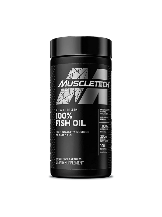 PLATINUM 100% FISH OIL(100 Soft-gels) BY MuscleTech