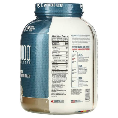 ISO100 Hydrolyzed Whey Protein 5lbs By Dymatize