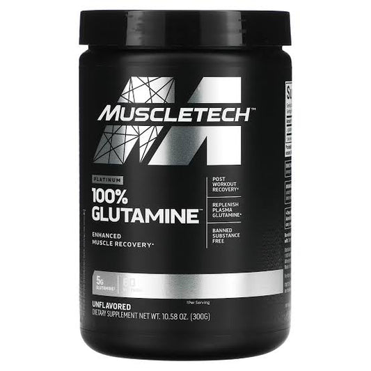 100% GLUTAMINE 60 Servings By MuscleTech