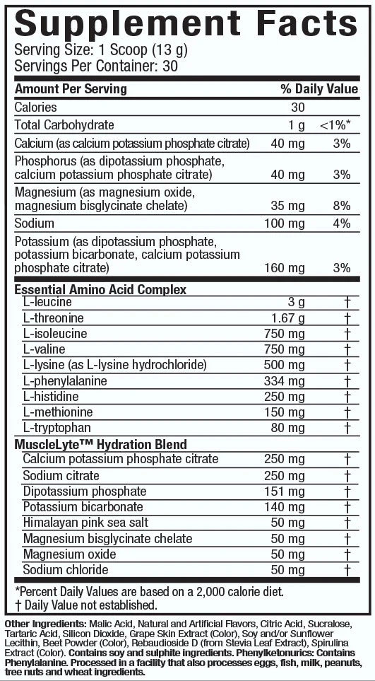 Platinum 100% EAA+ 30 Serving By MuscleTech