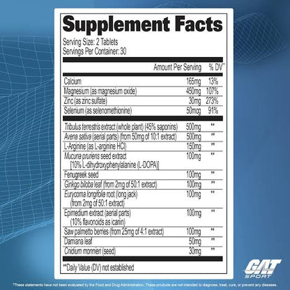 TESTROL ORIGINAL | 60 TABLETS |GAT SPORT