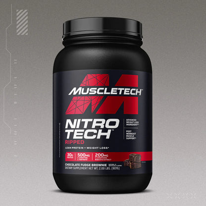 NITRO-TECH RIPPED | LEAN PROTEIN + WEIGHT LOSS | 2LB | MUSCLETECH