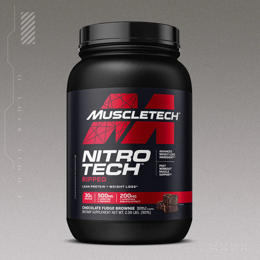 NITRO-TECH RIPPED | LEAN PROTEIN + WEIGHT LOSS | 2LB | MUSCLETECH