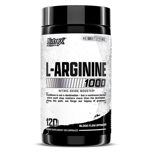 L-ARGININE | 1000mg | NITRIC OXIDE BOOSTER | By Nutrex Research