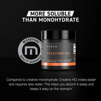 CREATINE HCL | 75 Servings | Kaged Muscle