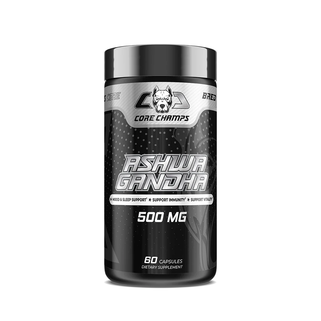ASHWAGANDHA 500MG | 60 Capsules | Core Champs