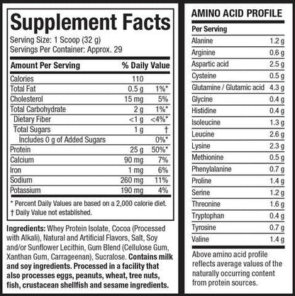 ISO WHEY 100% Isolate Protein | 2LB | MuscleTech