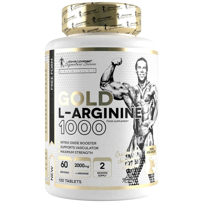 GOLD L-Arginine 1000 120 Tablets By Kevin Levrone Signature Series